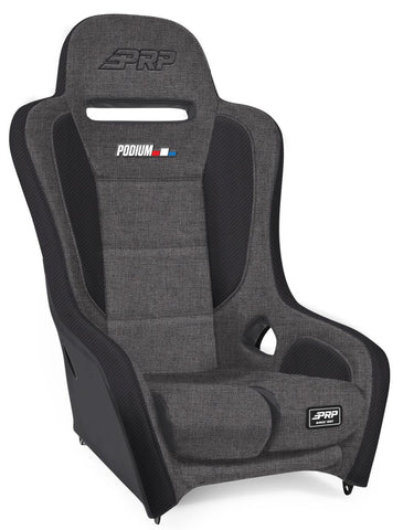 Podium Elite Suspension Seat; Grey