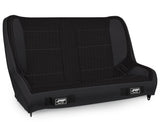 Elite Series Rear Bench For Jeep CJ-7/Wrangler YJ; Black