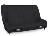 Elite Series Rear Bench For Jeep Wrangler TJ  LJ  JK; Black Vinyl