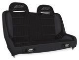 Elite Series Rear Bench For Jeep Wrangler JKU/JLU; Black
