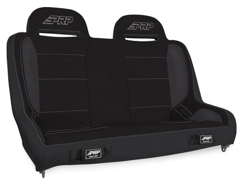 Elite Series Rear Bench For Jeep Wrangler JKU/JLU; Black