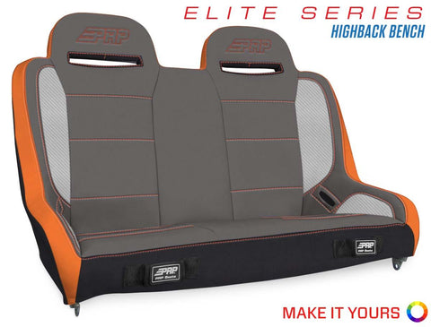 Elite Series Suspension Bench Seat For Jeep Wrangler JKU/JLU
