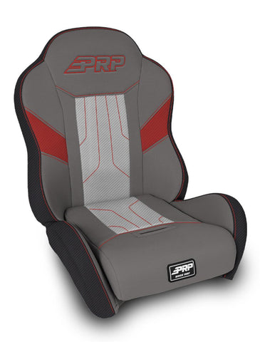 Rapid Suspension Boat Seat  Red