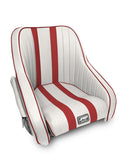 Hydro Retro Jet Boat Seat With Side Pockets  Red