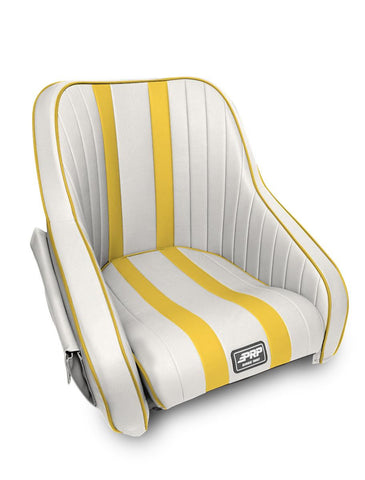 Hydro Retro Jet Boat Seat With Side Pockets  Yellow