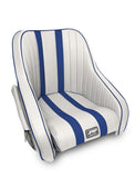 Hydro Retro Jet Boat Seat With Side Pockets  Blue