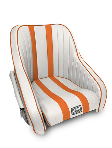 Hydro Retro Jet Boat Seat With Side Pockets  Orange