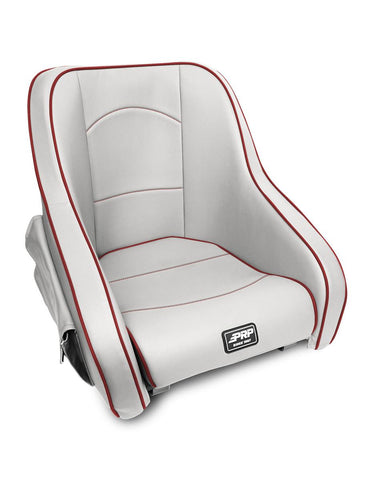 Hydro Classic Jet Boat Seat With Side Pockets  Red