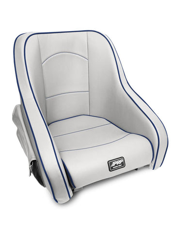 Hydro Classic Jet Boat Seat With Side Pockets  Blue