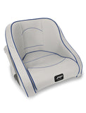 Hydro Lite Classic Boat Seat With Side Pockets  Blue