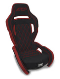 Contour UTV Suspension Seat  Black And Red