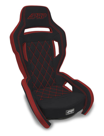 Contour UTV Suspension Seat  Black And Red