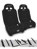 GT4 Suspension Seats Kit For Honda Talon (Pair)  Black