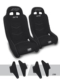 GT4 Suspension Seats Kit For Can-Am Maverick X3 (Pair)  Black