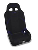 GT4 Rear Suspension Seat For Polaris RZR XP4 1000  XP4 Turbo  XP4 Turbo S  PRO XP4  PRO R4  PRO S4  Turbo R4 - Black & Purple