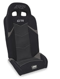 GT4 Fold Flat Rear Suspension Seats For Polaris RZR PRO XP4  PRO R4  Turbo R4 (Pair) - Black & Grey