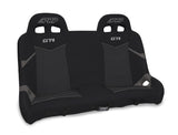 GT4 Quick Release Rear Suspension Bench Seat For Polaris RZR PRO XP4  PRO R4  Turbo R4 - Black & Grey