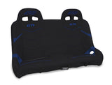 GT4 Quick Release Rear Suspension Bench Seat For Polaris RZR PRO XP4  PRO R4  Turbo R4 - Black & Blue