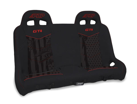 GT4 Quick Release Rear Suspension Bench Seat For Polaris RZR PRO XP4  PRO R4  Turbo R4 - New Glory