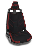 Seat Covers For Can-Am Maverick X3 & Maverick R (Pair)  Black And Red