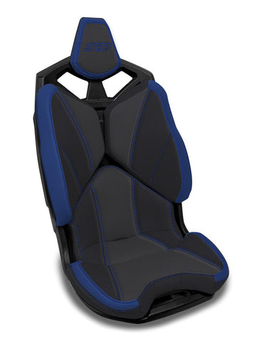 Front Seat Covers For 2020-2024 Polaris RZR PRO XP  PRO R  Turbo R (Pair) - Black And Blue