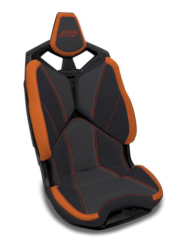 Front Seat Covers For 2020-2024 Polaris RZR PRO XP  PRO R  Turbo R (Pair) - Black And Orange