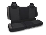 Rear Bench Seat Covers For Polaris XPEDITION  Black And Grey