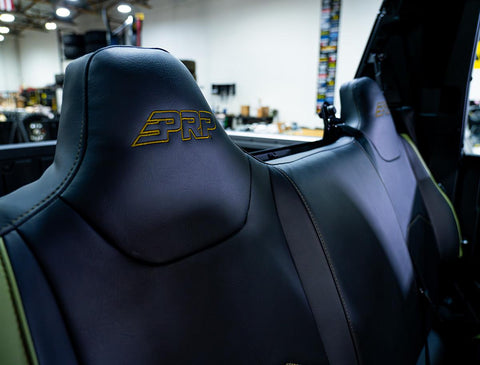Rear Bench Seat Covers For Polaris XPEDITION  Black And Olive