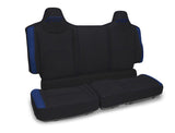 Rear Bench Seat Covers For Polaris XPEDITION  Black & Blue