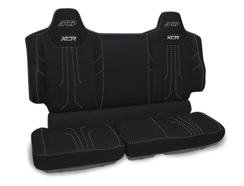 XCR Rear Bench Seat Covers For Polaris XPEDITION  Black
