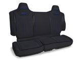 RST Rear Bench Seat Covers For Polaris XPEDITION  Black & Blue
