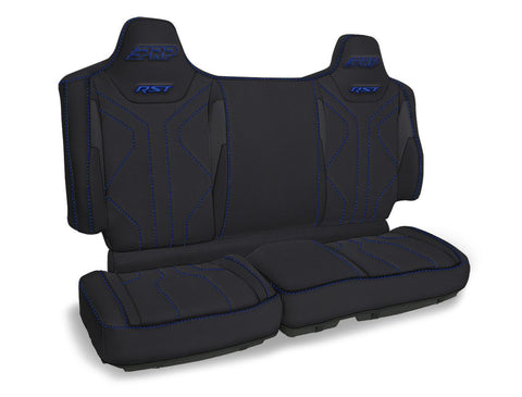 RST Rear Bench Seat Covers For Polaris XPEDITION  Black & Blue