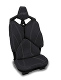 Rear Seat Covers For 2020-2024 Polaris RZR PRO X4P  PRO R4  Turbo R4 (Pair) - Black