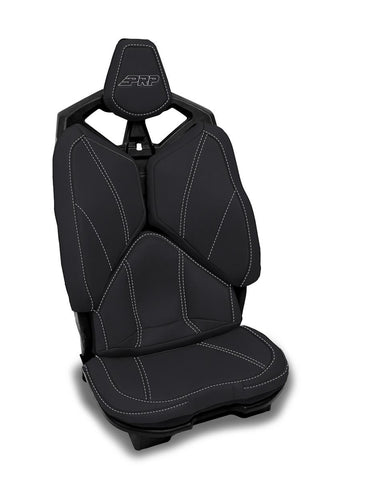 Rear Seat Covers For 2020-2024 Polaris RZR PRO X4P  PRO R4  Turbo R4 (Pair) - Black