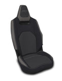 Front Seat Covers For 2025+ Polaris RZR PRO XP  PRO R  PRO S (Pair) - Black And Grey