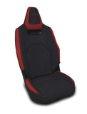 Front Seat Covers For 2025+ Polaris RZR PRO XP  PRO R  PRO S (Pair) - Black And Red