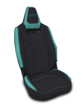 Front Seat Covers For 2025+ Polaris RZR PRO XP  PRO R  PRO S (Pair) - Black And Teal