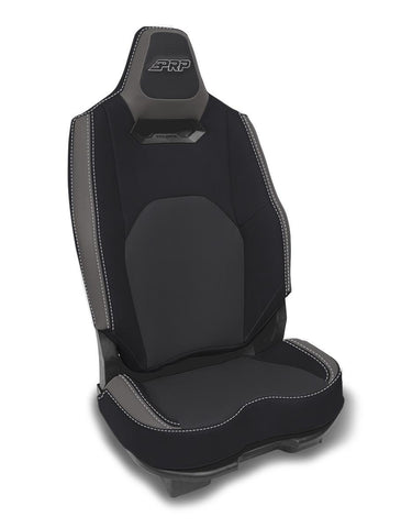 Rear Seat Covers For 2025+ Polaris RZR PRO XP  PRO R  PRO S (Pair) - Black And Grey