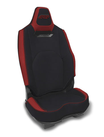 Rear Seat Covers For 2025+ Polaris RZR PRO XP  PRO R  PRO S (Pair) - Black And Red