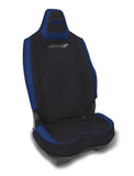 Rear Seat Covers For 2025+ Polaris RZR PRO XP  PRO R  PRO S (Pair) - Black And Blue