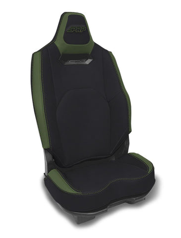 Rear Seat Covers For 2025+ Polaris RZR PRO XP  PRO R  PRO S (Pair) - Black And Olive