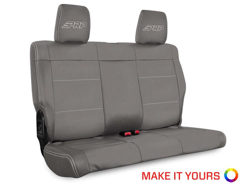 Rear Seat Cover For '08–'10 Jeep Wrangler JKU  4 Door - Custom