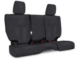 Rear Seat Cover For '13–'18 Jeep Wrangler JKU  4 Door - All Black