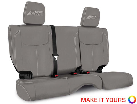 Rear Seat Cover For '13–'18 Jeep Wrangler JKU  4 Door - Custom