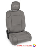 Front Seat Covers For Jeep Wrangler JL  2 Door; With Molle Back (Pair) - Custom