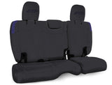 Rear Bench Cover For Jeep Wrangler JL  2 Door - Black And Purple