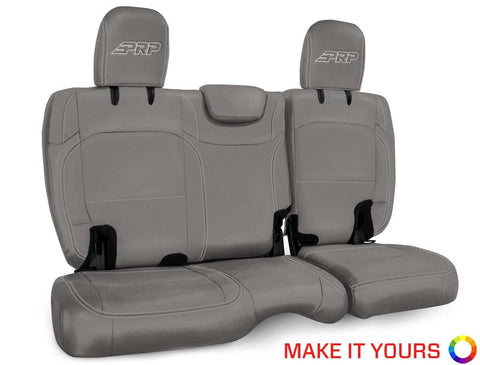 Rear Bench Cover For Jeep Wrangler JLU  4 Door With No Armrest - Custom