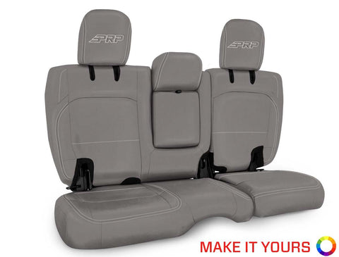 Rear Bench Cover For Jeep Wrangler JLU  4 Door With Armrest - Custom