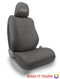 Front Seat Covers For '12-'15 Toyota Tacoma; TRD & Sport Edition (Pair) - Custom