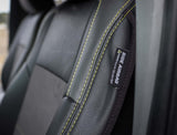 Front Seat Covers For '12-'15 Toyota Tacoma; TRD & Sport Edition (Pair) - Custom